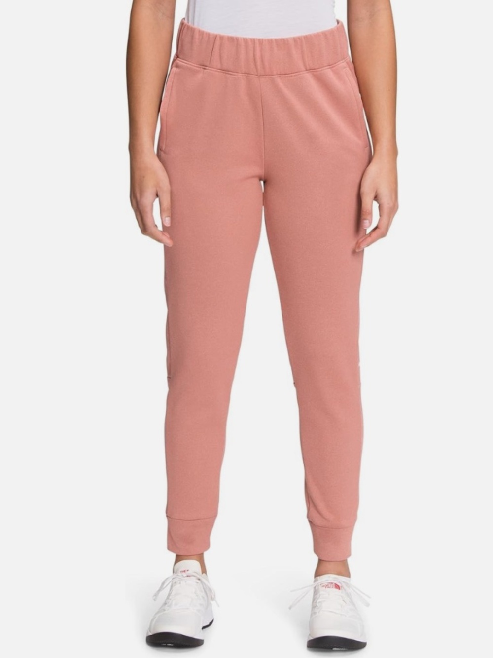THE NORTH FACE Women's Exploration Fleece Jogger Rose Dawn Heather X-Large NWT
